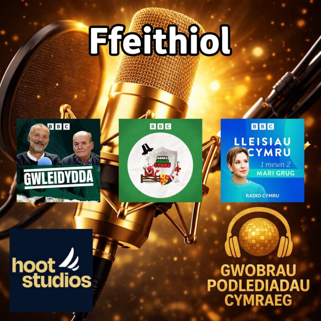 Rhestr Fer Podlediad Ffeithiol 2026